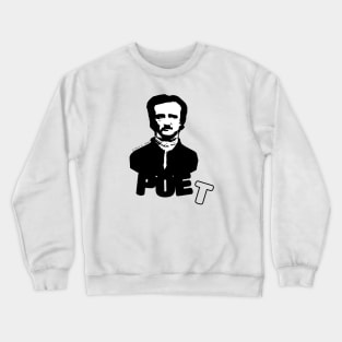 Edgar Allan Poe Poet Crewneck Sweatshirt